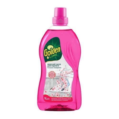 Засіб для миття універсальний PRO Service Golden Lime Весняні квіти 1 л (25515220) Засіб для миття універсальний PRO Service Golden Lime Весняні квіти 1 л (25515220)