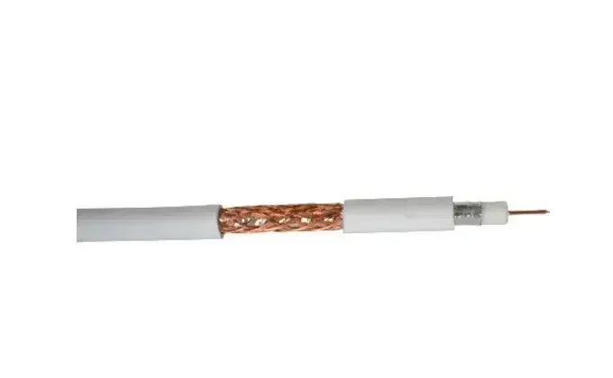 Кабель коаксиальный EUROSAT RG-58U CU 100 м Белый (3127501053)