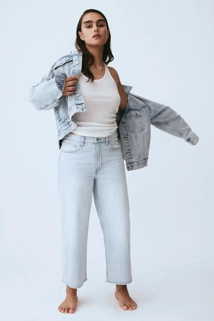 Джинси H&M 1199191П-def р. 34 Блакитний