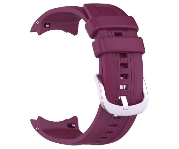 Ремешок для смарт-часов Silicone Amazfit Balance силиконовый Малиновый