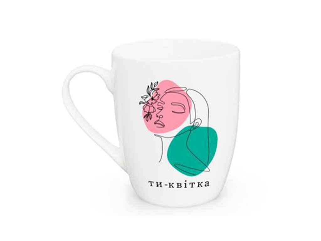 Чашка Kvarta "Ти квітка" 360 мл (1765)