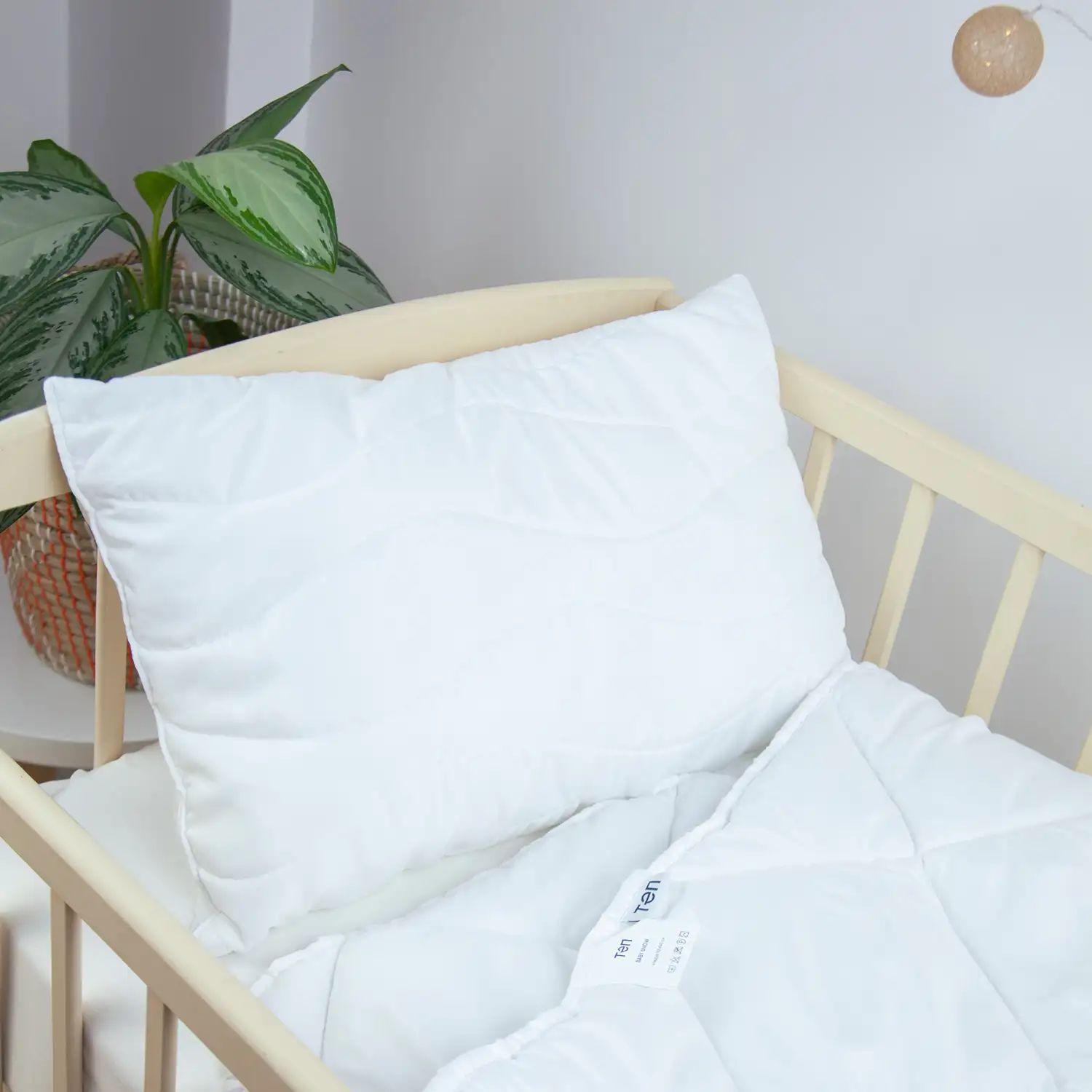 Подушка дитяча ТЕП з додатковою внутрішньою подушкою 40x60 см Білий (235104060) - фото 4