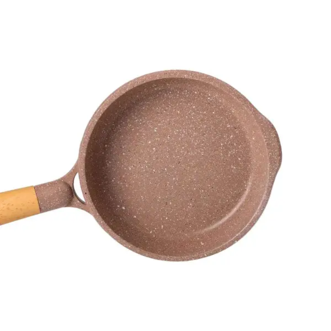 Сковорода універсальна MGC алюмінієва з антипригарним покриттям 20 см Кавовий - фото 2 Сковорода універсальна MGC алюмінієва з антипригарним покриттям 20 см Кавовий - фото 2