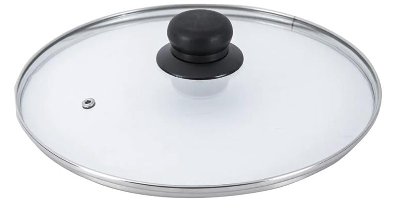 Крышка стеклянная Maysternya для посуды 28 см Крышка стеклянная Maysternya для посуды 28 см