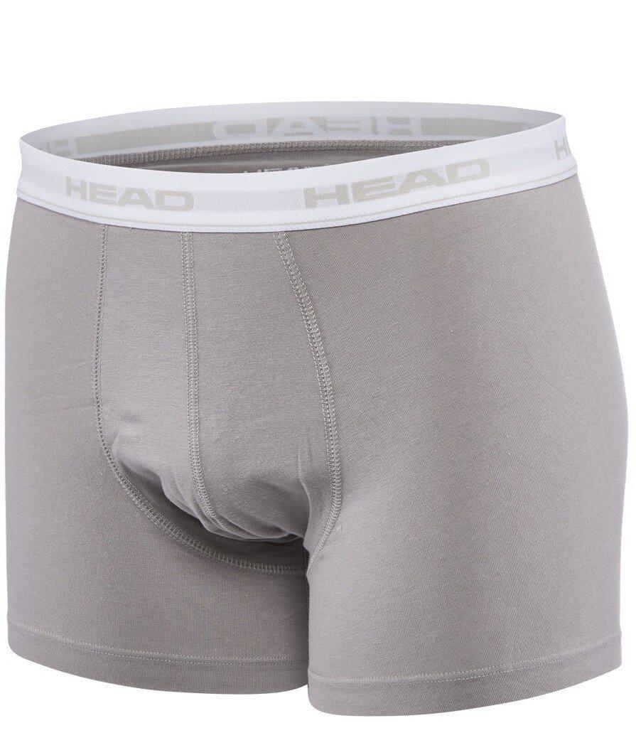 Труси-боксери Head Basic Boxer 2шт. S ligth Gray (841001001-400) - фото 3