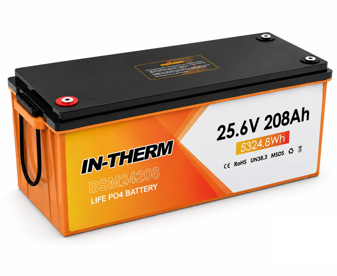 Акумулятор In-Therm BLUESUN LiFePO4 Bluetooth 25,6V 208 Ah 5324,8Wh (BSM24208)