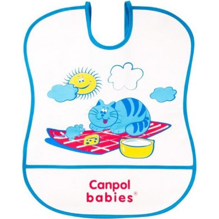 Слинявчик пластиковий м'який Canpol babies (029191)