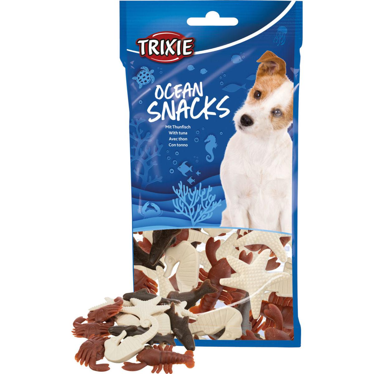 Лакомство для собак Trixie Ocean Snack с тунцем и курицей 100 г (31634) Лакомство для собак Trixie Ocean Snack с тунцем и курицей 100 г (31634)
