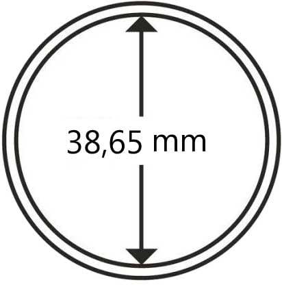 Капсули Etalonplus для монет 3865 мм 10 шт. (А13860) - фото 2