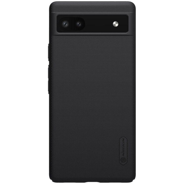 Чехол бампер Nillkin Super Frosted Shield для Google Pixel 6a Black