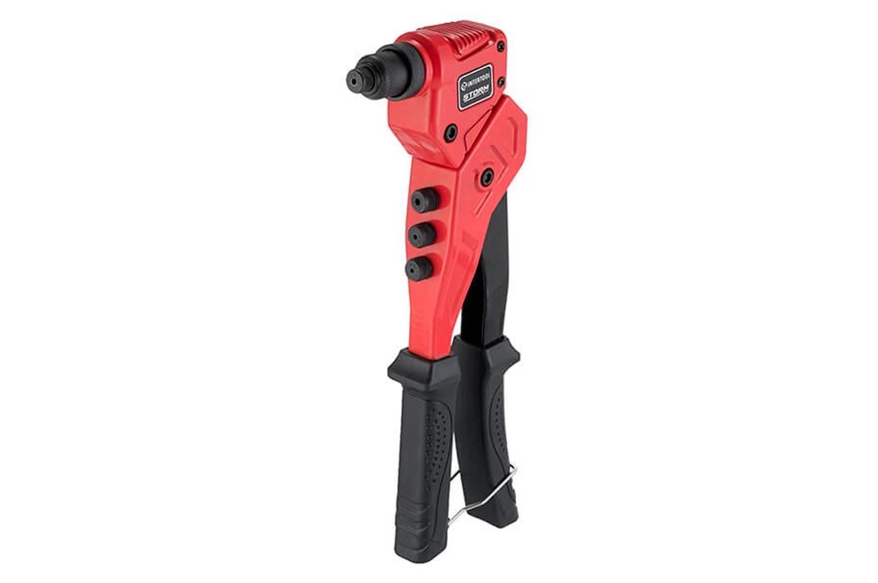 Пістолет для заклепок Intertool-Storm 300 x ø2,4 x 3,2 x 4 x 4,8 мм x 360° (RT-0016)