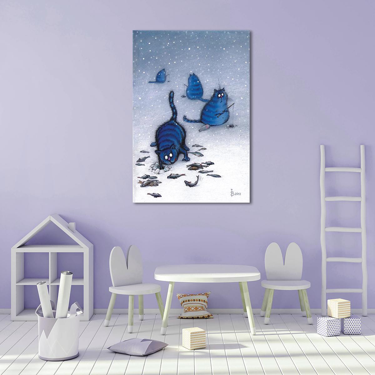 Модульная картина Завистники 1 модуль 50x75 см (_rinaz_2012080453003)