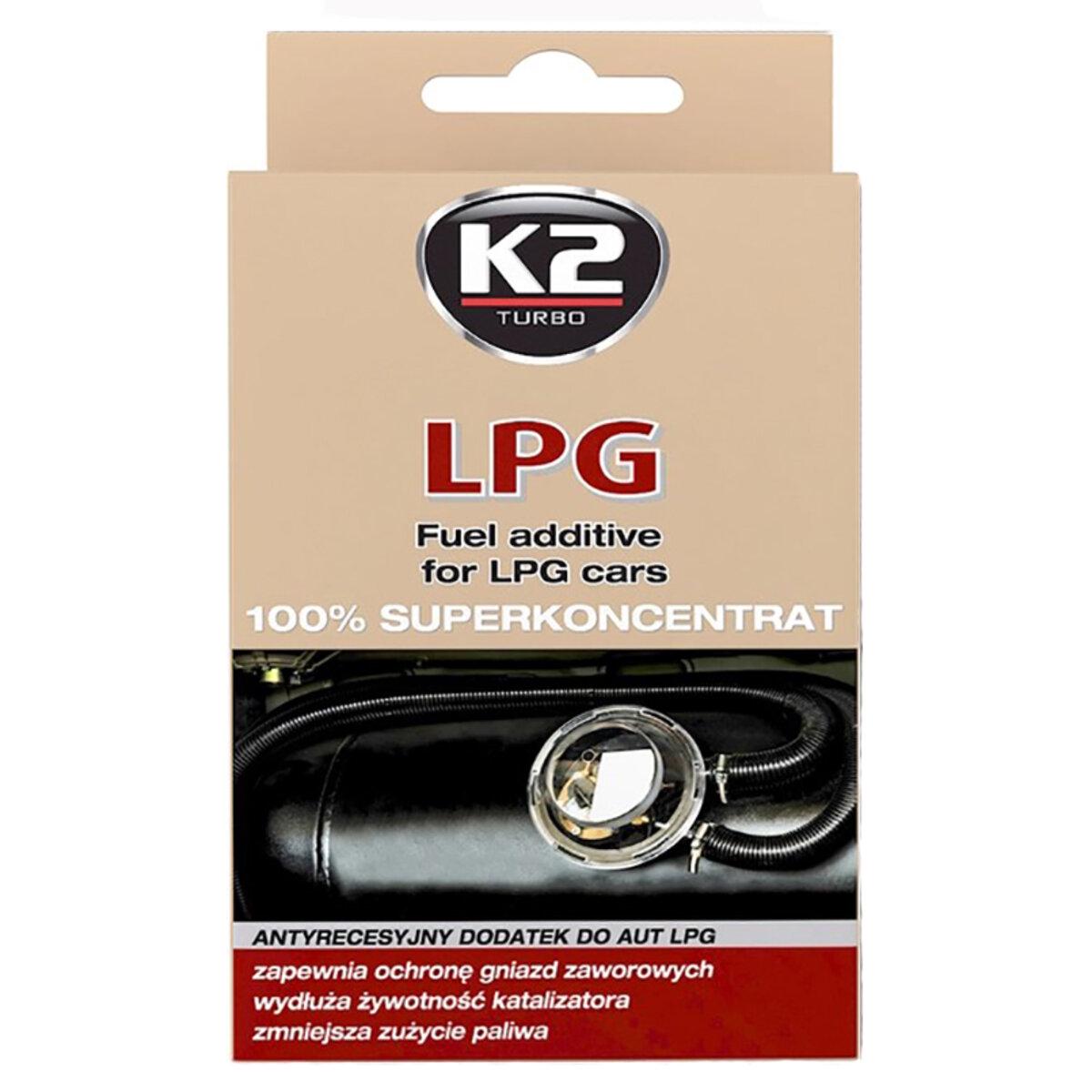 Присадка для палива K2 LPG 50 50мл - фото 2 Присадка для палива K2 LPG 50 50мл - фото 2