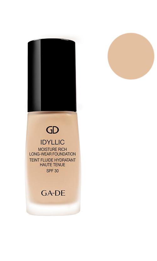 Тон крем Ga-De Idyllic Moisture Rich Long-Wear Hydrating Foundation стійкий 302 Tender Beige - фото 2