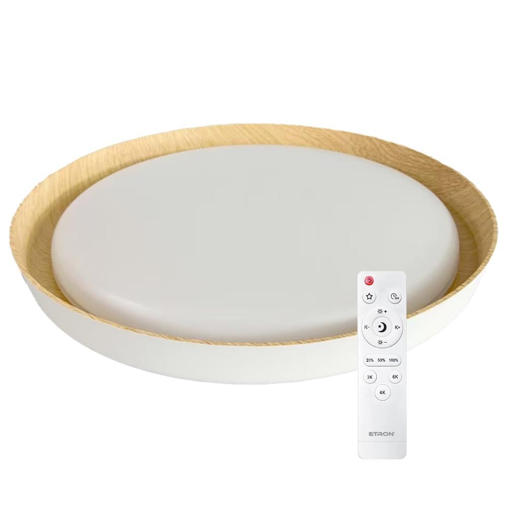 Світильник накладний ETRON LED з пультом ДУ 72W 50,5 см (20717-е)