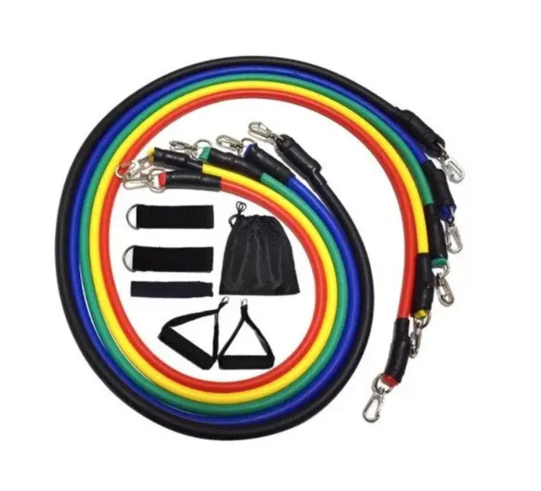 Набор резинок-эспандеров для фитнеса Power Resistance Bands JT-003