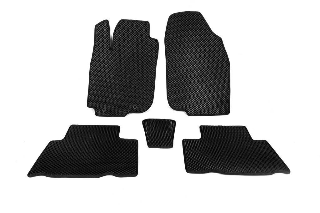 Автоковрики Digital Designs для Toyota RAV4 III 2005-2012 г. 5 шт. Черный (1501244629)