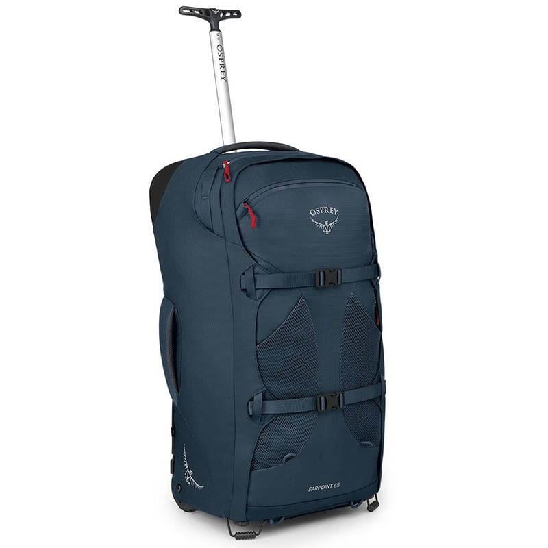 Дорожная сумка на колесах Osprey Farpoint Wheeled Travel Pack 65 л Muted Space Blue (009.2991)