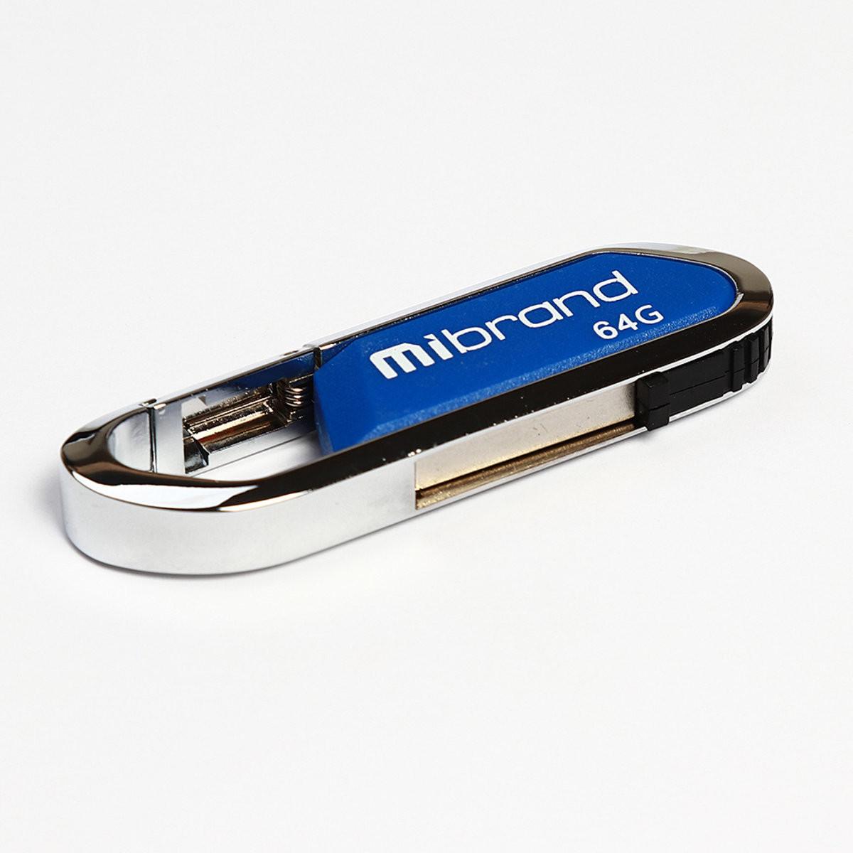 Flash Mibrand USB 2.0 Aligator 64Gb Blue (29caa1-15468)