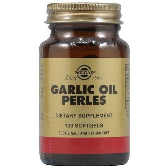 Часник Solgar Garlic Oil Perles 100 Softgels