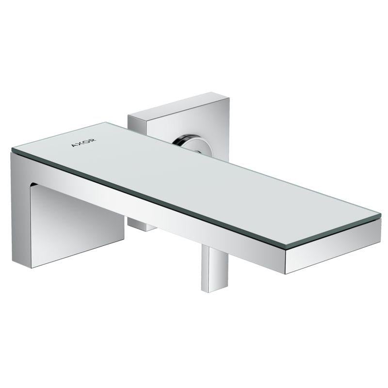 Смеситель для умывальника Axor MyEdition 221 на 2 отверстия зеркальное стекло Хром (47062000)