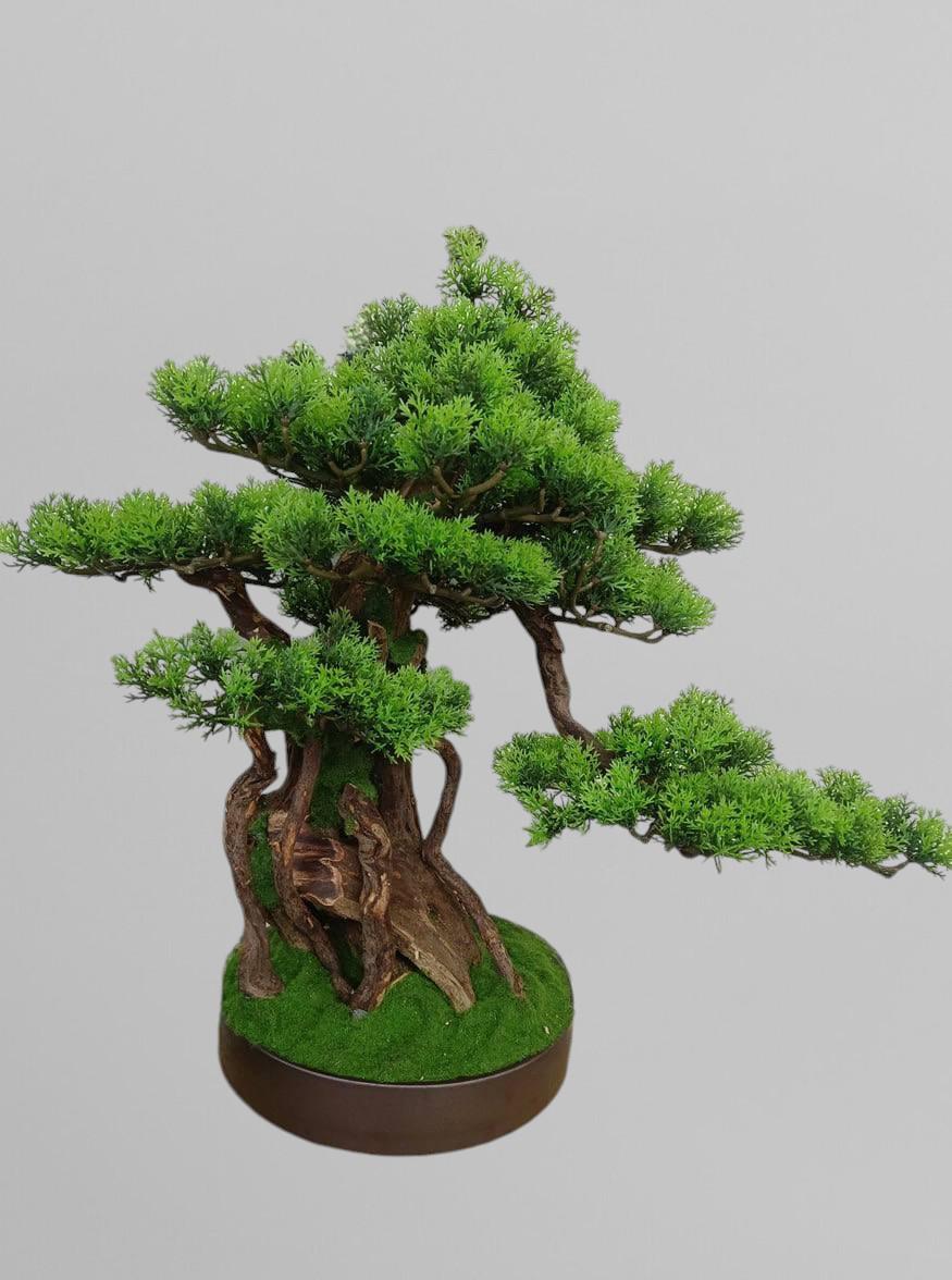 Бонсай 45 см Зеленый (Б009) - фото 2 Бонсай 45 см Зеленый (Б009) - фото 2