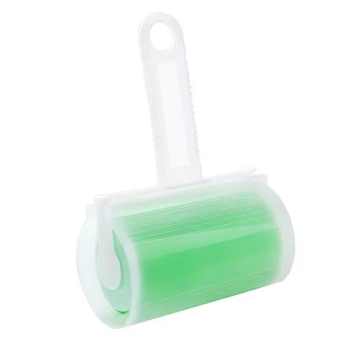Ролик многоразовый силиконовый липкий Зеленый (1038)