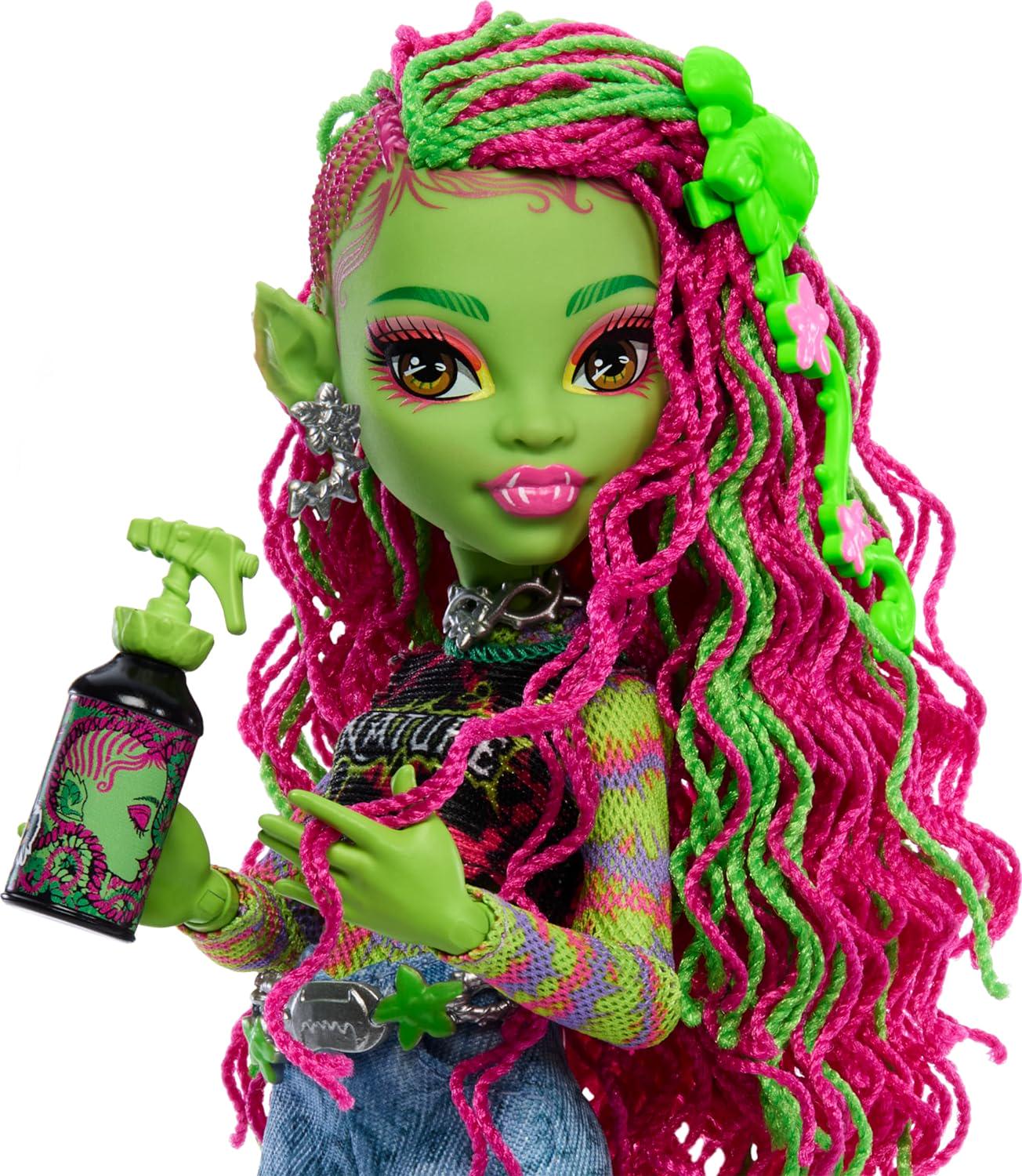 Лялька Monster High Venus McFlytrap Doll Faboolous Friends Mattel - фото 2