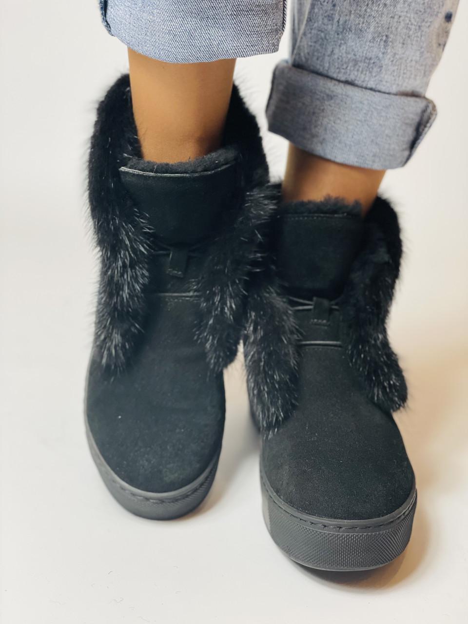 Ботинки женские зимние Evromoda р. 40 25,5 см Черный (2739) - фото 4 Ботинки женские зимние Evromoda р. 40 25,5 см Черный (2739) - фото 4