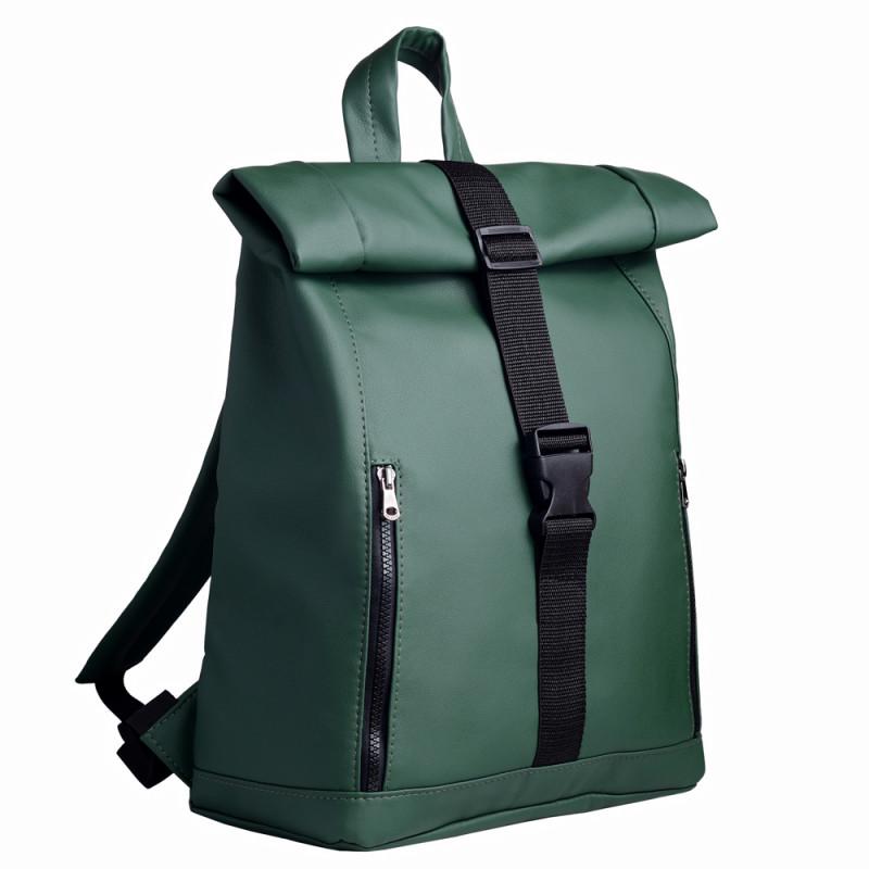 Рюкзак ролл мужской Sambag RollTop LZT 41x30x16 см Зеленый