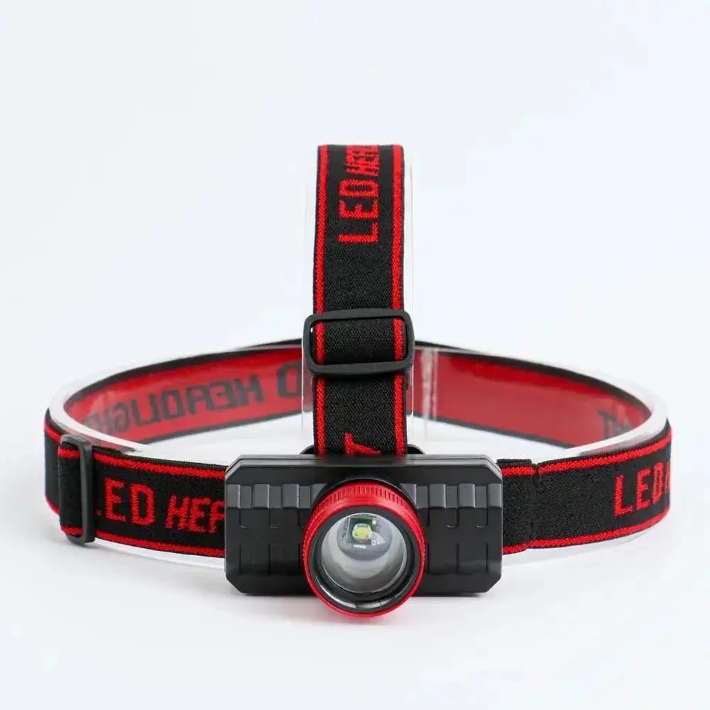 Налобный светодиодный фонарь Wellamart (7879)