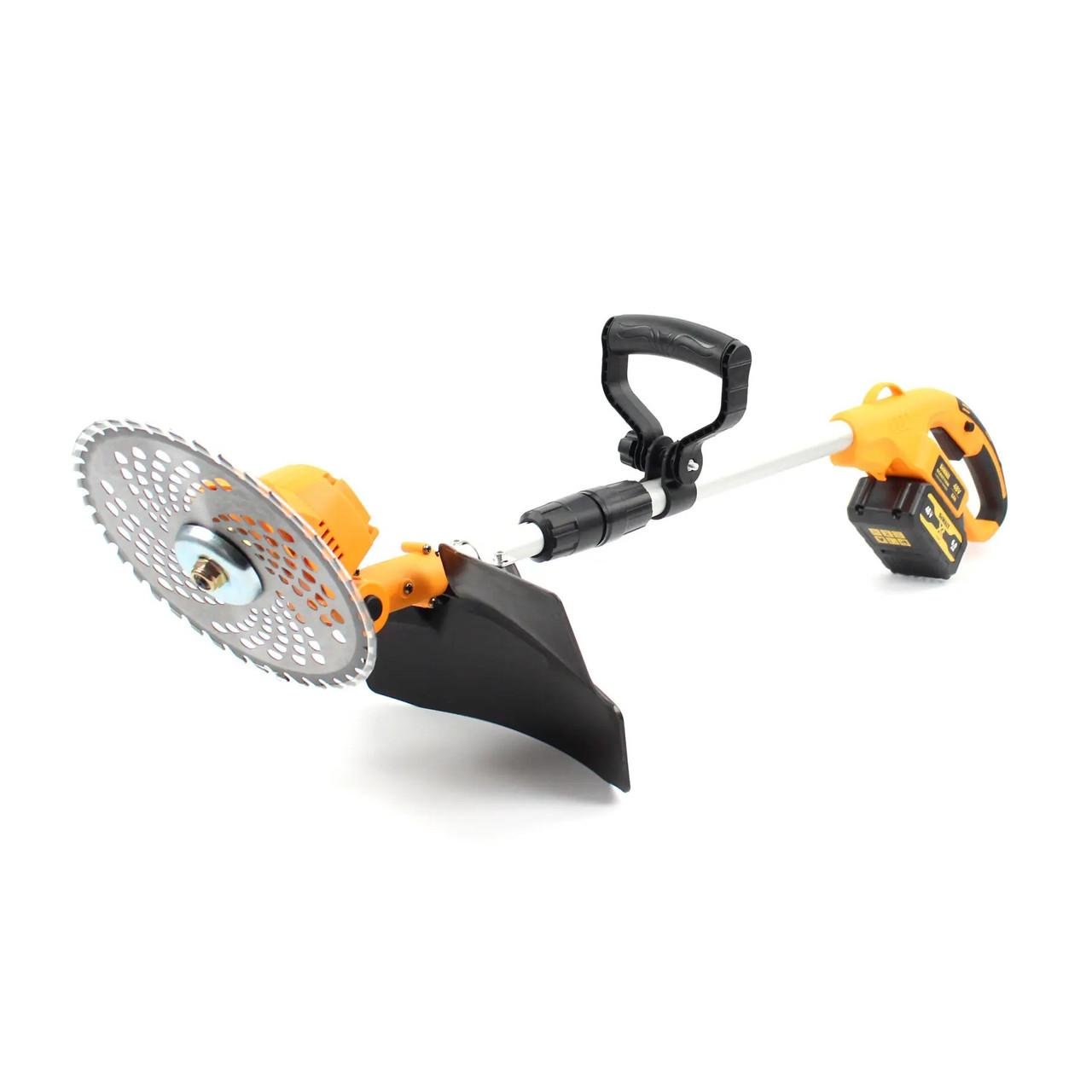 Акумуляторний безщітковий тример із телескопічною штангою 2 акумулятори THO 48 V