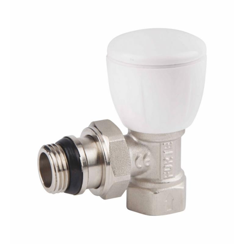 Кран радіаторний SD Forte Powerful SF232W15 1/2" з антипротіканням кутовий (SD00021137)