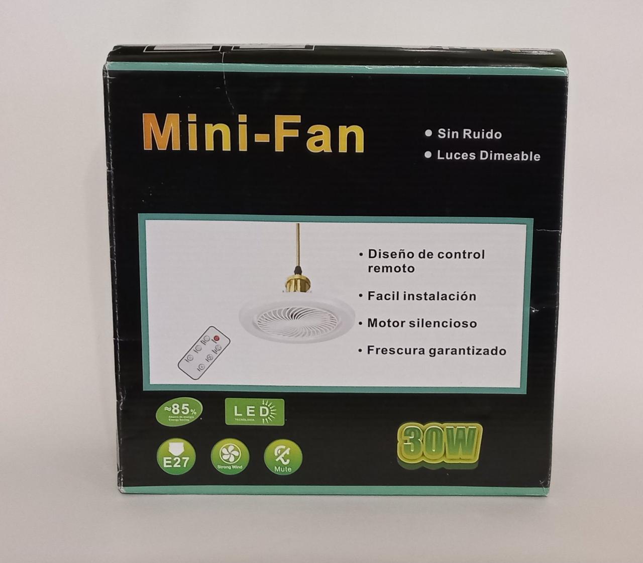 Вентилятор потолочный LED с подсветкой и пультом Mini-Fan XSD-DD11 - фото 9