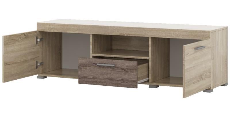 Тумба под телевизор Еверест Британия-150 Сонома/Трюфель (117369)