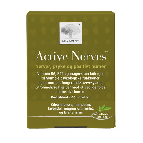 Комплекс для профилактики нервной системы New Nordic Active Nerves 60 таблеток (000020961)