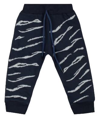 Брюки детские хлопковые для мальчика Gabbi BR-20-21-2 Зооленд Темно-синий 68 см (12374)