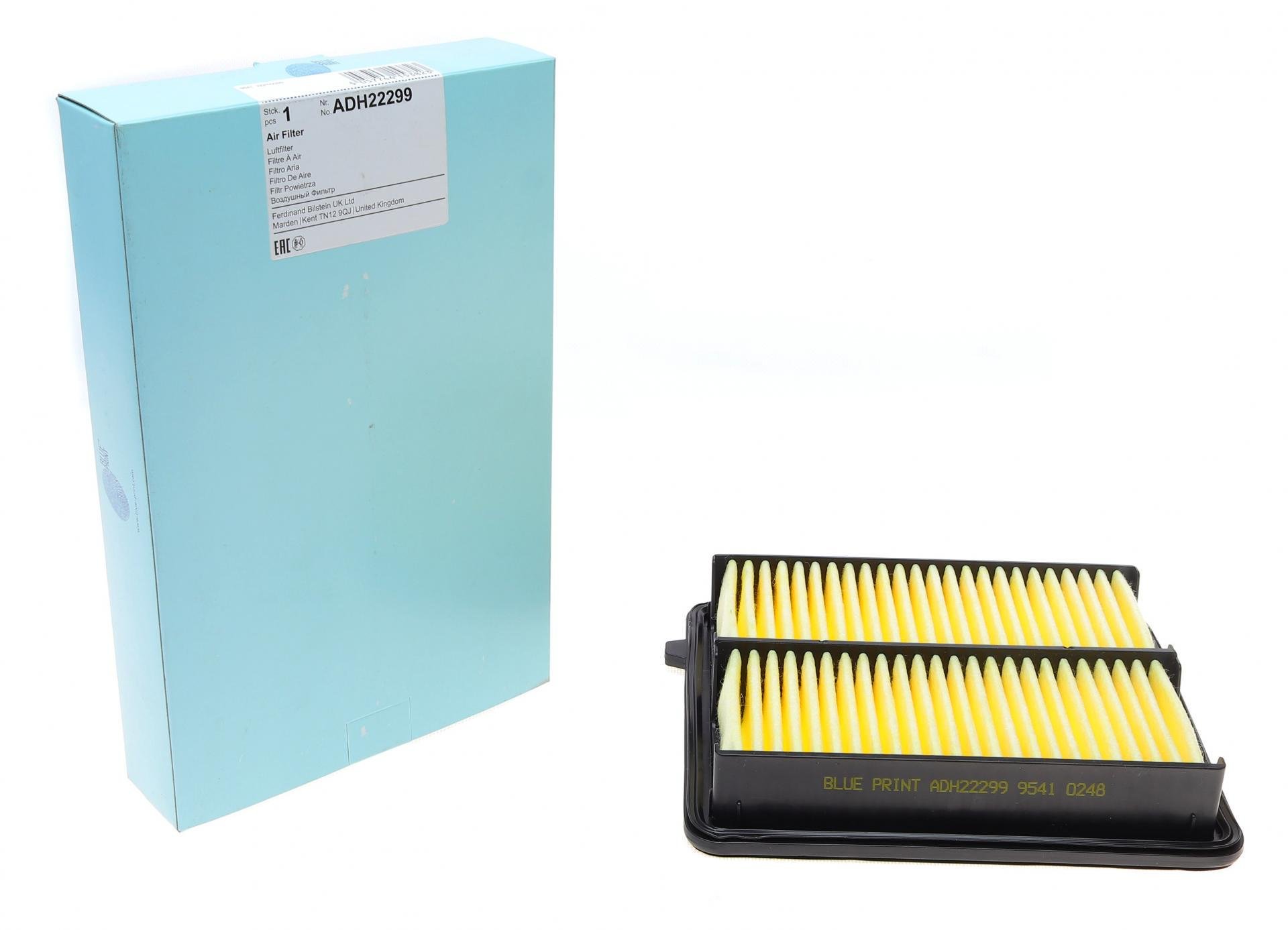 Фильтр воздушный BLUE PRINT для Honda Civic X 1,6D 18- (ADH22299)