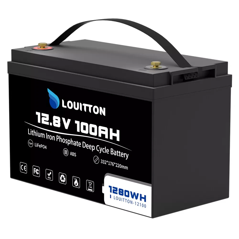 Акумулятор LiFePO4 12v 100A залізофосфатний з зарядним пристроєм (2350554960)