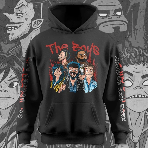 Худи для подростка мальчика с принтом The Boys 170 см (Anime11103)