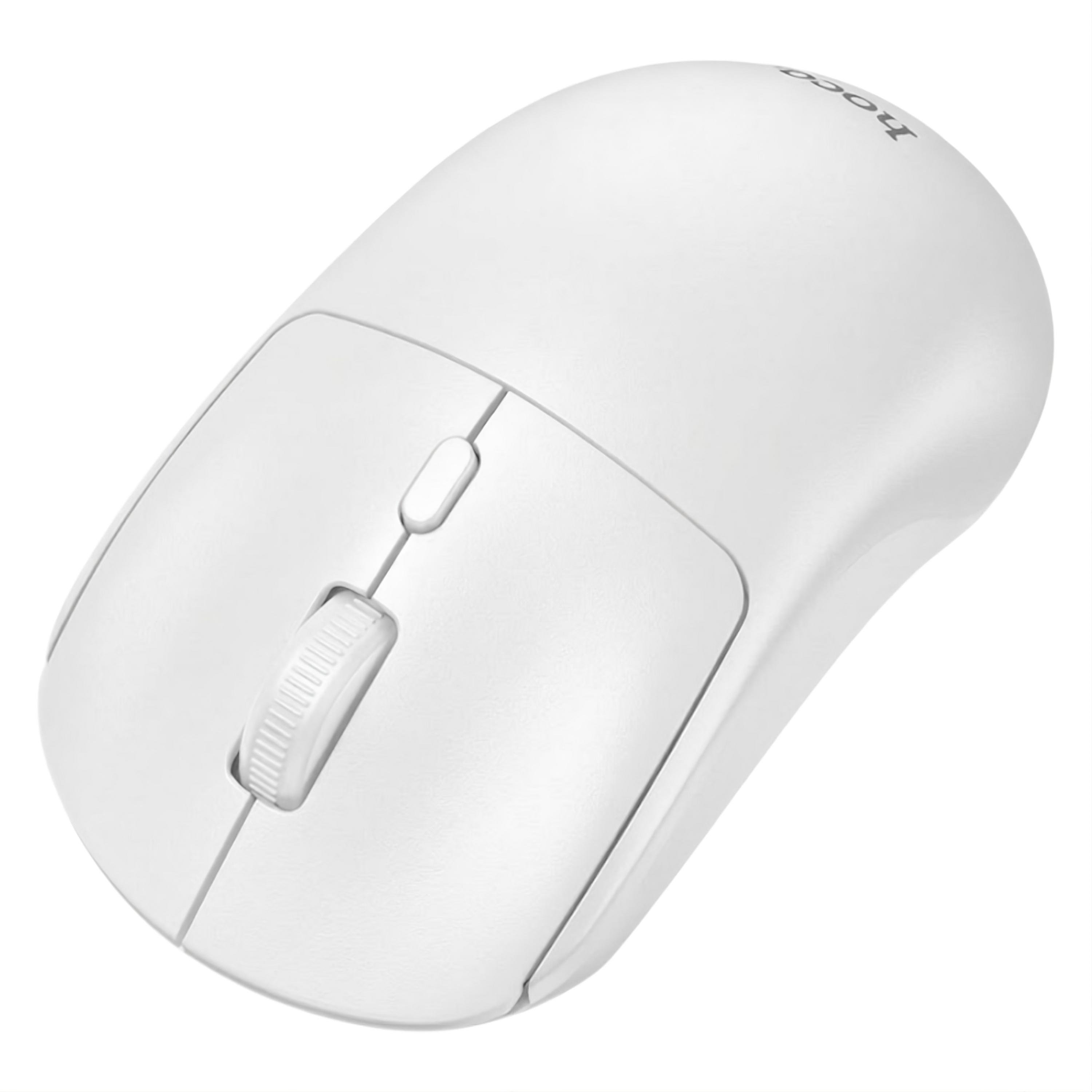 Мышка беспроводная Hoco GM42 Bluetooth/2,4G DPI 800/1200/1600 Белый (31217479)