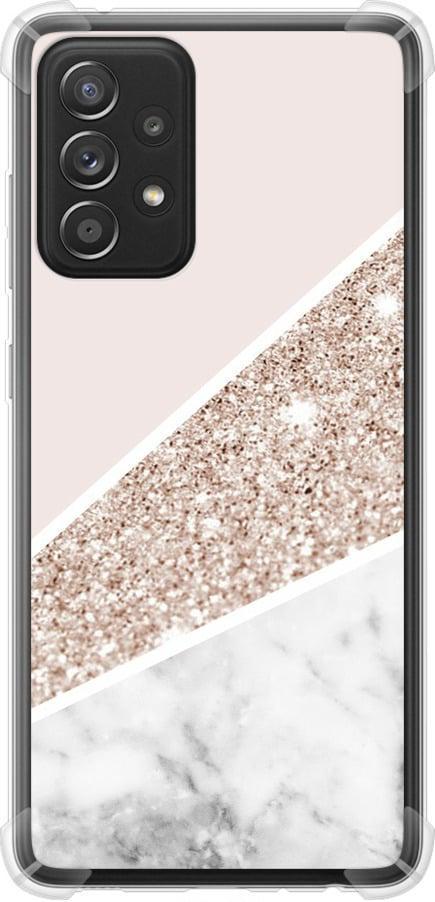 Чехол на Samsung Galaxy A52s 5G A528B Пастельный мрамор (4342sp-2583-42517)