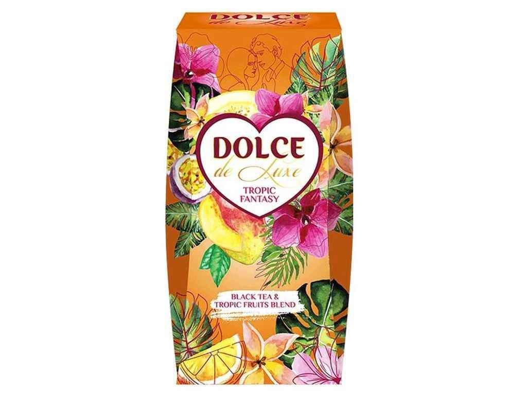 Чай фасований чорний DOLCE de Luxe 90 г (1022140)