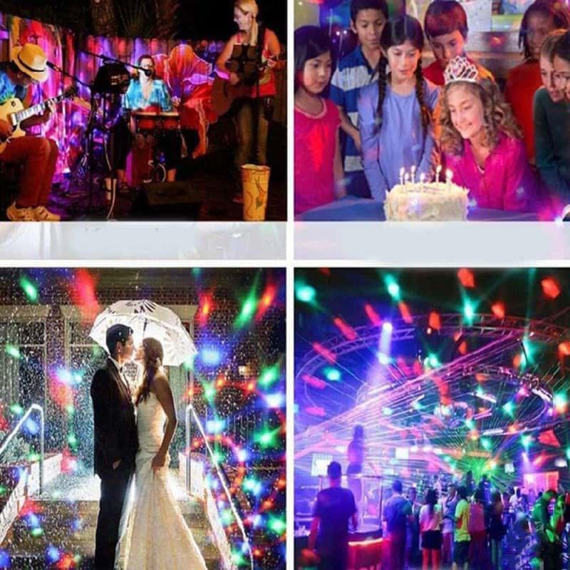 Диско-куля з пультом управління Magic Ball Light 4 кольори - фото 6