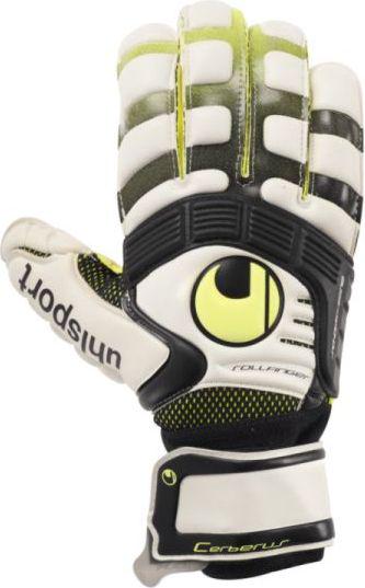 Рукавиці воротарські Uhlsport Cerberus Absolutgrip Absolutroll 1000322 01 р. 11 Біло-жовто-чорний