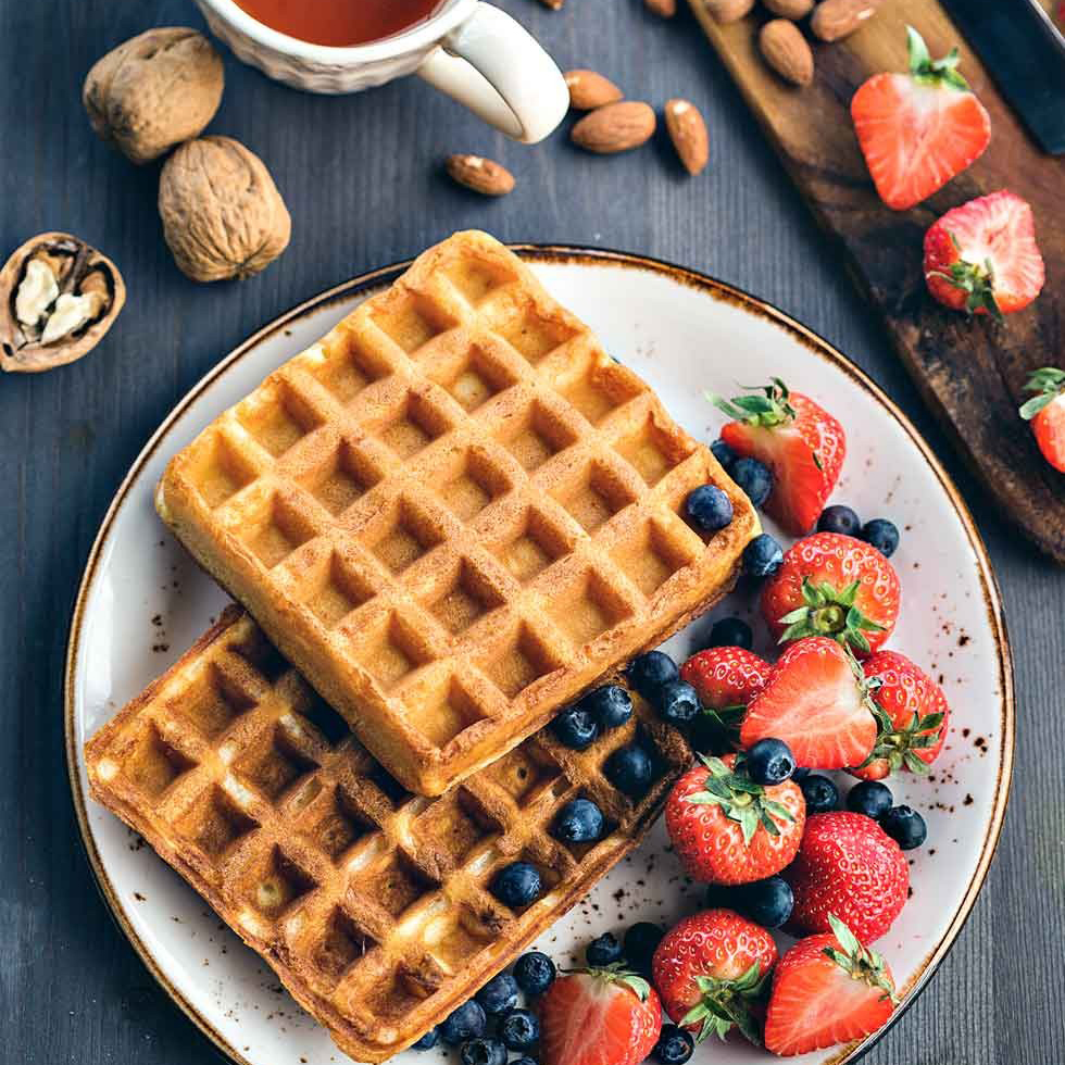 Форма для выпечки бельгийских/венских вафель с ручками (23249417) - фото 8 Форма для выпечки бельгийских/венских вафель с ручками (23249417) - фото 8