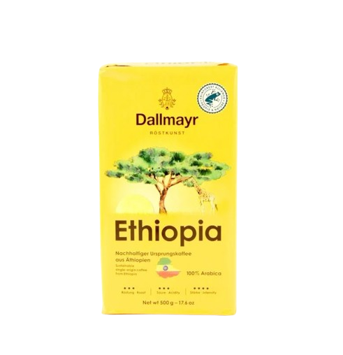 Кофе молотый Dallmayr Ethiopia 100% Арабика 500 г (H-54)