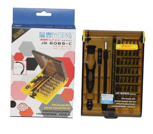 Набор отверток Jackly 6089-C для ремонта телефонов/ноутбуков (1617682477) - фото 4