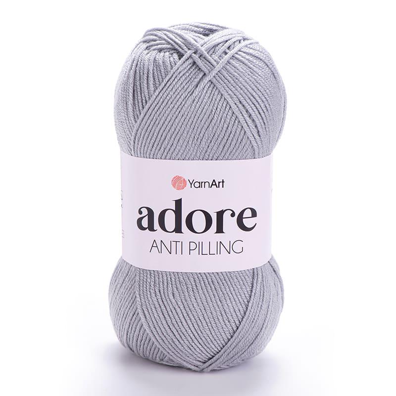 Пряжа YarnArt Adore 346 Сірий