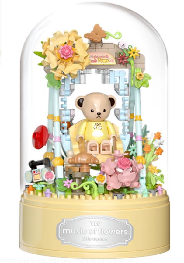 Конструктор Yellow Cutie серия Sweet Teddy Bear Мишка с воздушными шариками под куполом 383 деталей (2104619320) Конструктор Yellow Cutie серия Sweet Teddy Bear Мишка с воздушными шариками под куполом 383 деталей (2104619320)